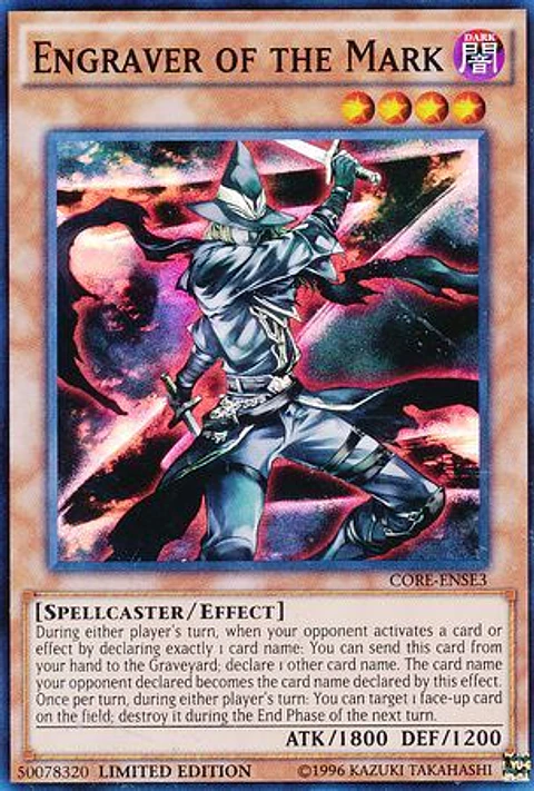 Engraver of the Mark - CORE-ENSE3 - Super Rare