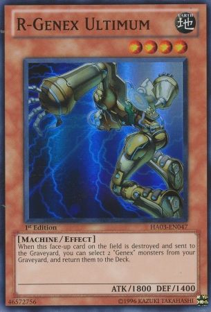 R-Genex Ultimum - HA03-EN047 - Super Rare 1