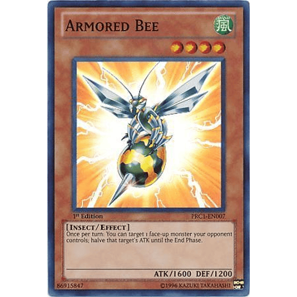 Armored Bee - PRC1-EN007 - Super Rare