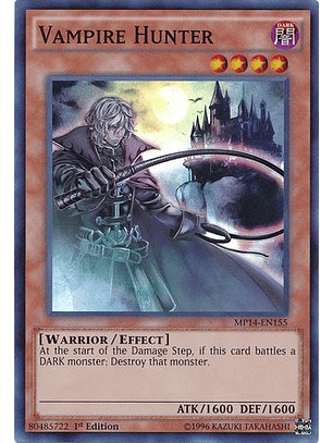 Vampire Hunter - MP14-EN155 - Super Rare 