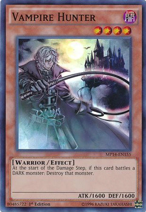 Vampire Hunter - MP14-EN155 - Super Rare 