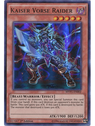 Kaiser Vorse Raider - MVP1-EN002 - Ultra Rare