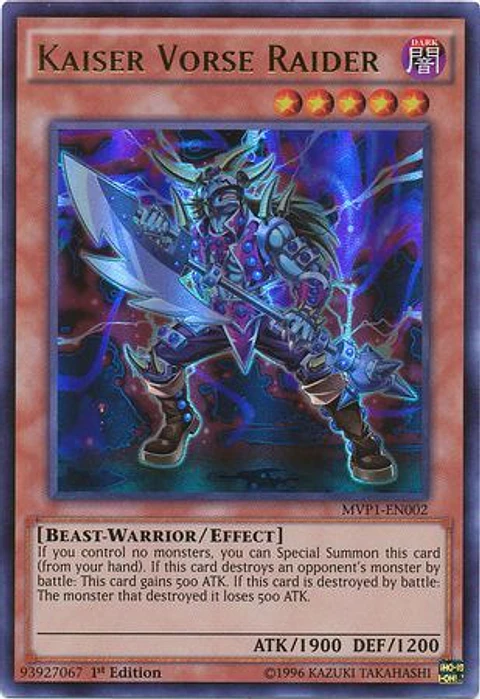 Kaiser Vorse Raider - MVP1-EN002 - Ultra Rare