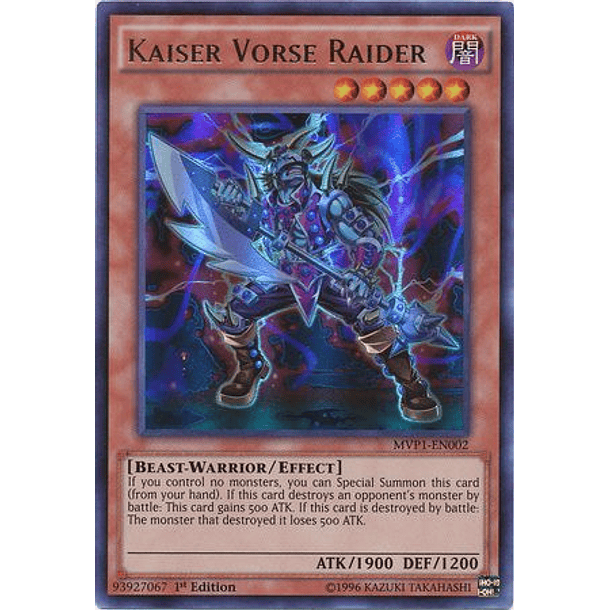 Kaiser Vorse Raider - MVP1-EN002 - Ultra Rare