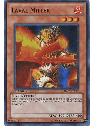 Laval Miller - HA05-EN007 - Super Rare
