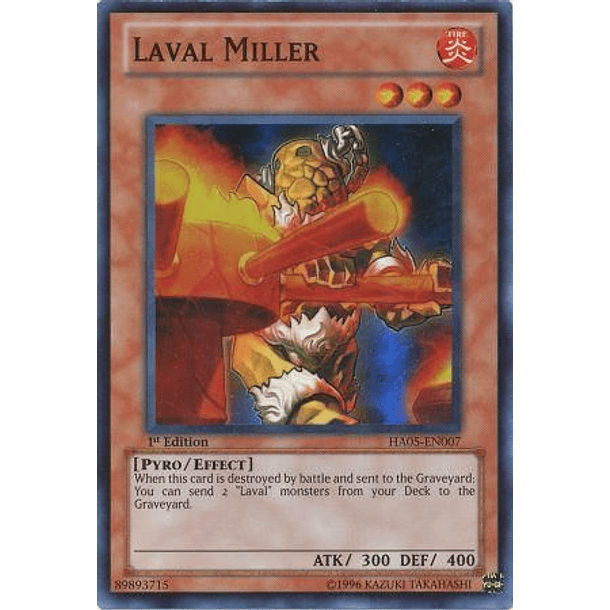 Laval Miller - HA05-EN007 - Super Rare
