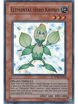Elemental Hero Knospe - PP02-EN005 - Super Rare