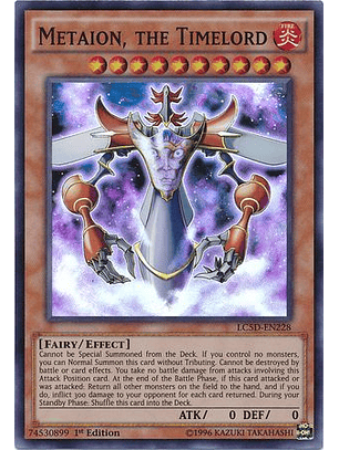 Metaion, the Timelord - LC5D-EN228 - Super Rare