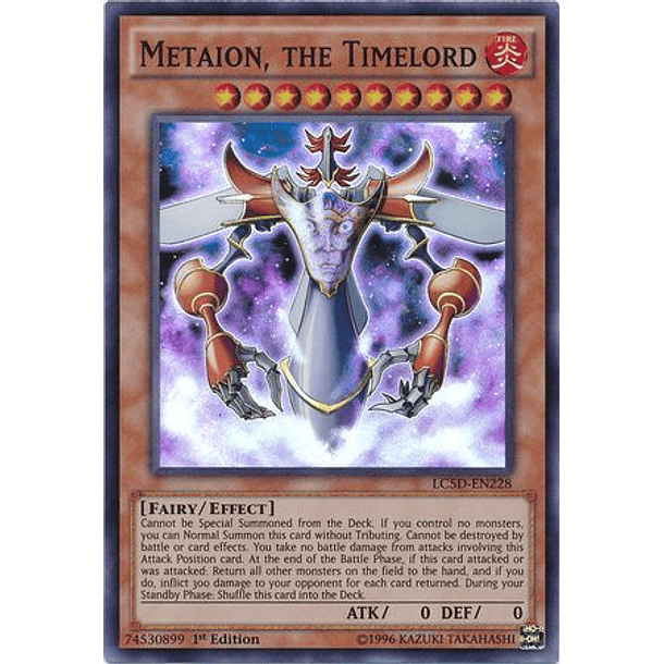 Metaion, the Timelord - LC5D-EN228 - Super Rare
