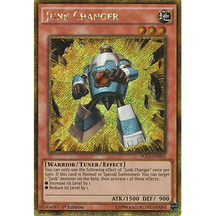 Junk Changer - PGL3-EN002 - Gold Secret Rare