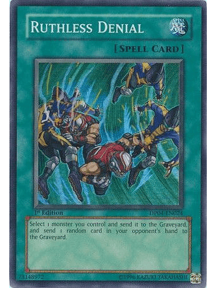 Ruthless Denial - DP04-EN024 - Super Rare