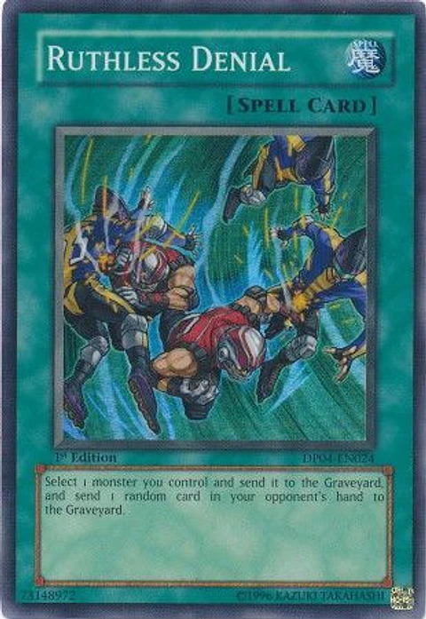 Ruthless Denial - DP04-EN024 - Super Rare