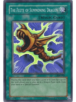 The Flute of Summoning Dragon - SDK-042 - Super Rare (varios idiomas)