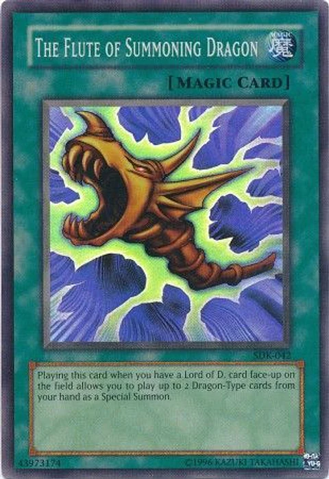 The Flute of Summoning Dragon - SDK-042 - Super Rare