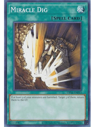 Miracle Dig - OP16-EN015 - Common