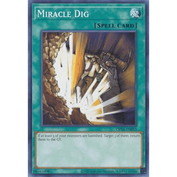 Miracle Dig - OP16-EN015 - Common