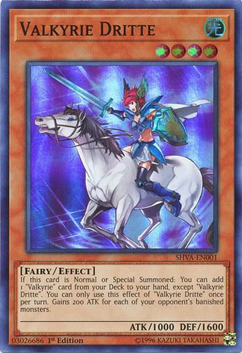 Valkyrie Dritte - SHVA-EN001 - Super Rare