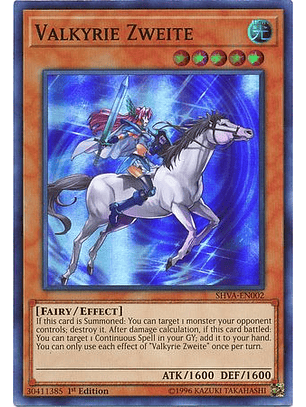 Valkyrie Zweite - SHVA-EN002 - Super Rare