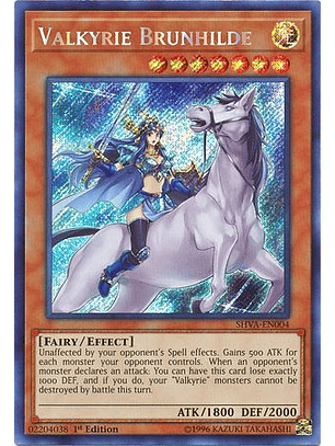 Valkyrie Brunhilde - SHVA-EN004 - Secret Rare