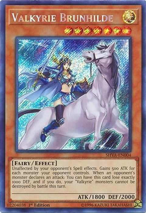 Valkyrie Brunhilde - SHVA-EN004 - Secret Rare
