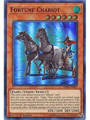 Fortune Chariot - SHVA-EN005 - Super Rare