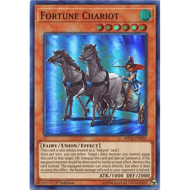 Fortune Chariot - SHVA-EN005 - Super Rare