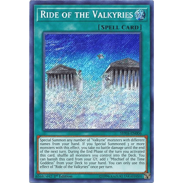 Ride of the Valkyries - SHVA-EN006 - Secret Rare