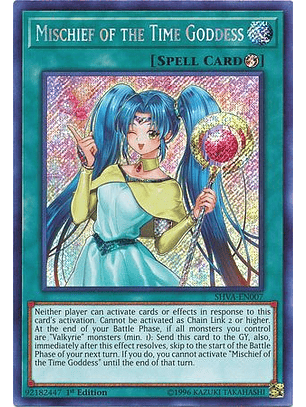 Mischief of the Time Goddess - SHVA-EN007 - Secret Rare