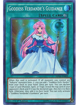 Goddess Verdande's Guidance - SHVA-EN009 - Super Rare