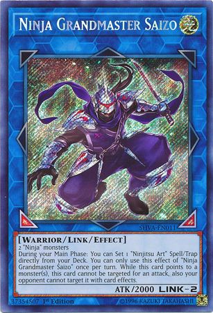 Ninja Grandmaster Saizo - SHVA-EN011 - Secret Rare 1