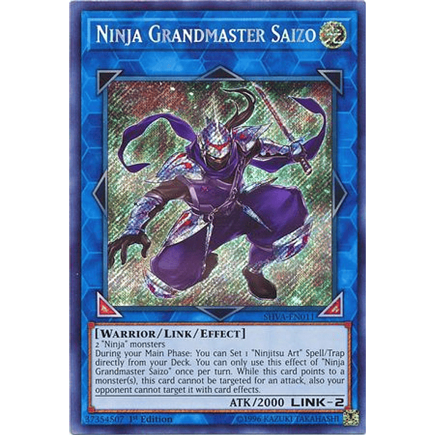Ninja Grandmaster Saizo - SHVA-EN011 - Secret Rare