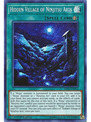 Hidden Village of Ninjitsu Arts - SHVA-EN014 - Secret Rare