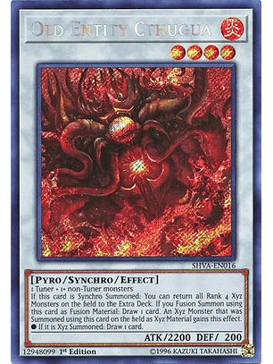 Old Entity Cthugua - SHVA-EN016 - Secret Rare