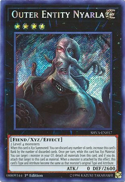 Outer Entity Nyarla - SHVA-EN017 - Secret Rare