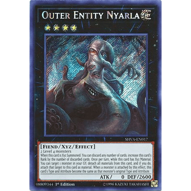 Outer Entity Nyarla - SHVA-EN017 - Secret Rare
