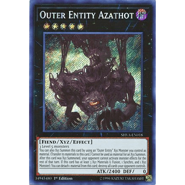 Outer Entity Azathot - SHVA-EN018 - Secret Rare