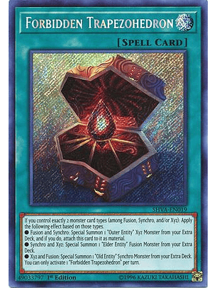 Forbidden Trapezohedron - SHVA-EN019 - Secret Rare