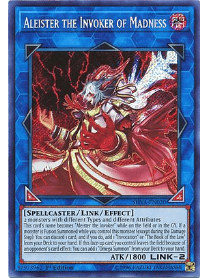 Aleister the Invoker of Madness - SHVA-EN020 - Secret Rare