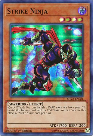 Strike Ninja - SHVA-EN021 - Super Rare 1