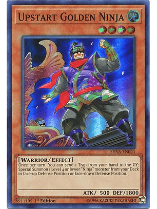 Upstart Golden Ninja - SHVA-EN023 - Super Rare
