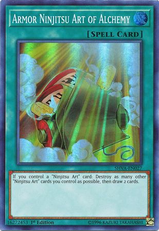 Armor Ninjitsu Art of Alchemy - SHVA-EN027 - Super Rare 1