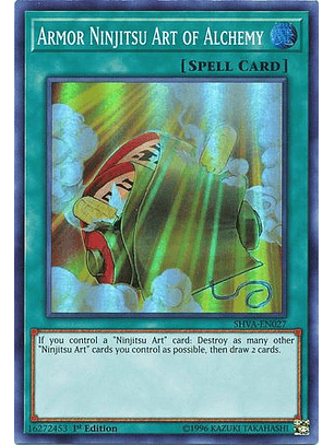 Armor Ninjitsu Art of Alchemy - SHVA-EN027 - Super Rare
