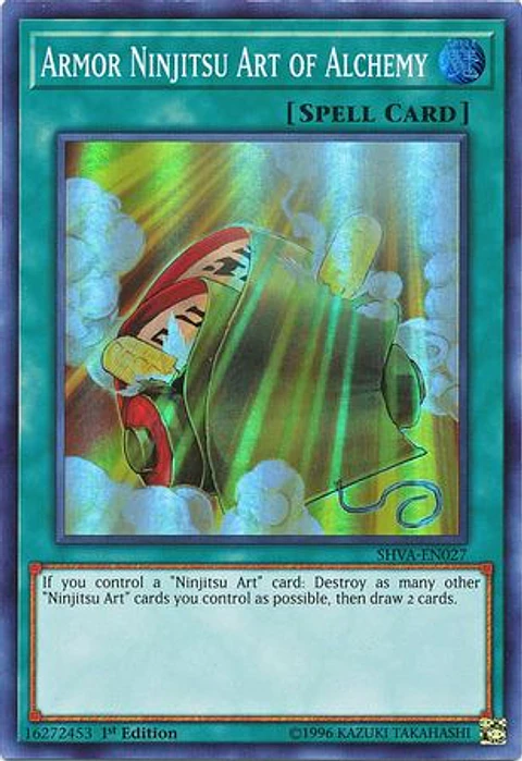 Armor Ninjitsu Art of Alchemy - SHVA-EN027 - Super Rare
