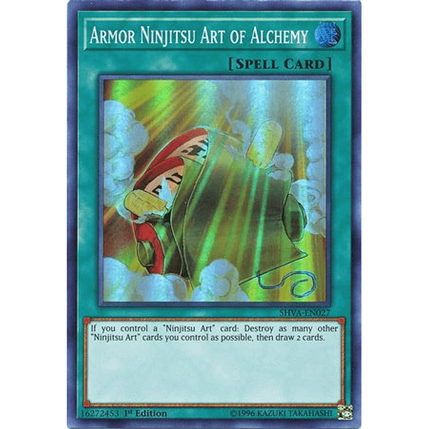 Armor Ninjitsu Art of Alchemy - SHVA-EN027 - Super Rare