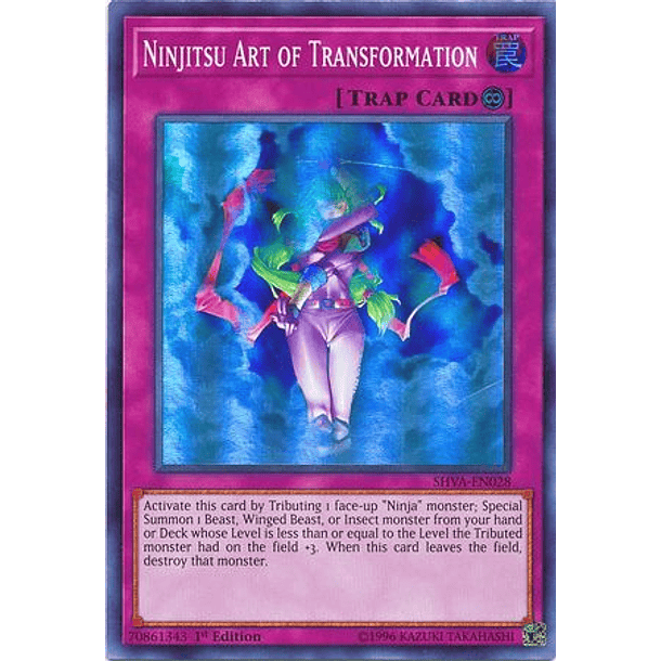 Ninjitsu Art of Transformation - SHVA-EN028 - Super Rare