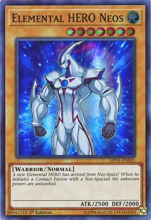 Elemental HERO Neos - SHVA-EN031 - Super Rare 1