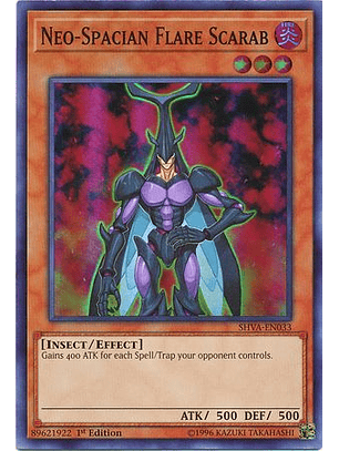 Neo-Spacian Flare Scarab - SHVA-EN033 - Super Rare