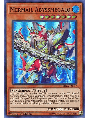 Mermail Abyssmegalo - SHVA-EN037 - Super Rare