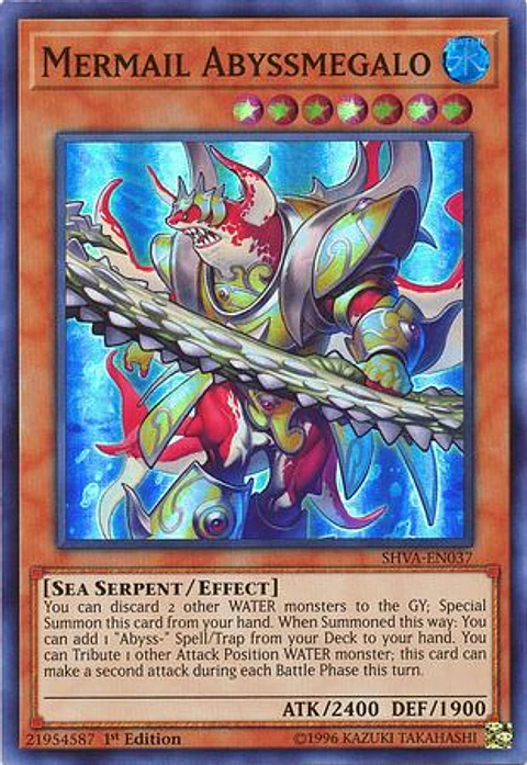 Mermail Abyssmegalo - SHVA-EN037 - Super Rare