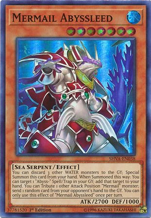 Mermail Abyssleed - SHVA-EN038 - Super Rare